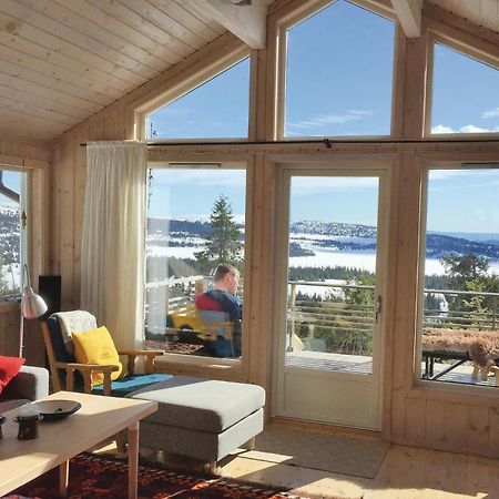 Amazing Home In Sjusjoen With Kitchen Bagian luar foto