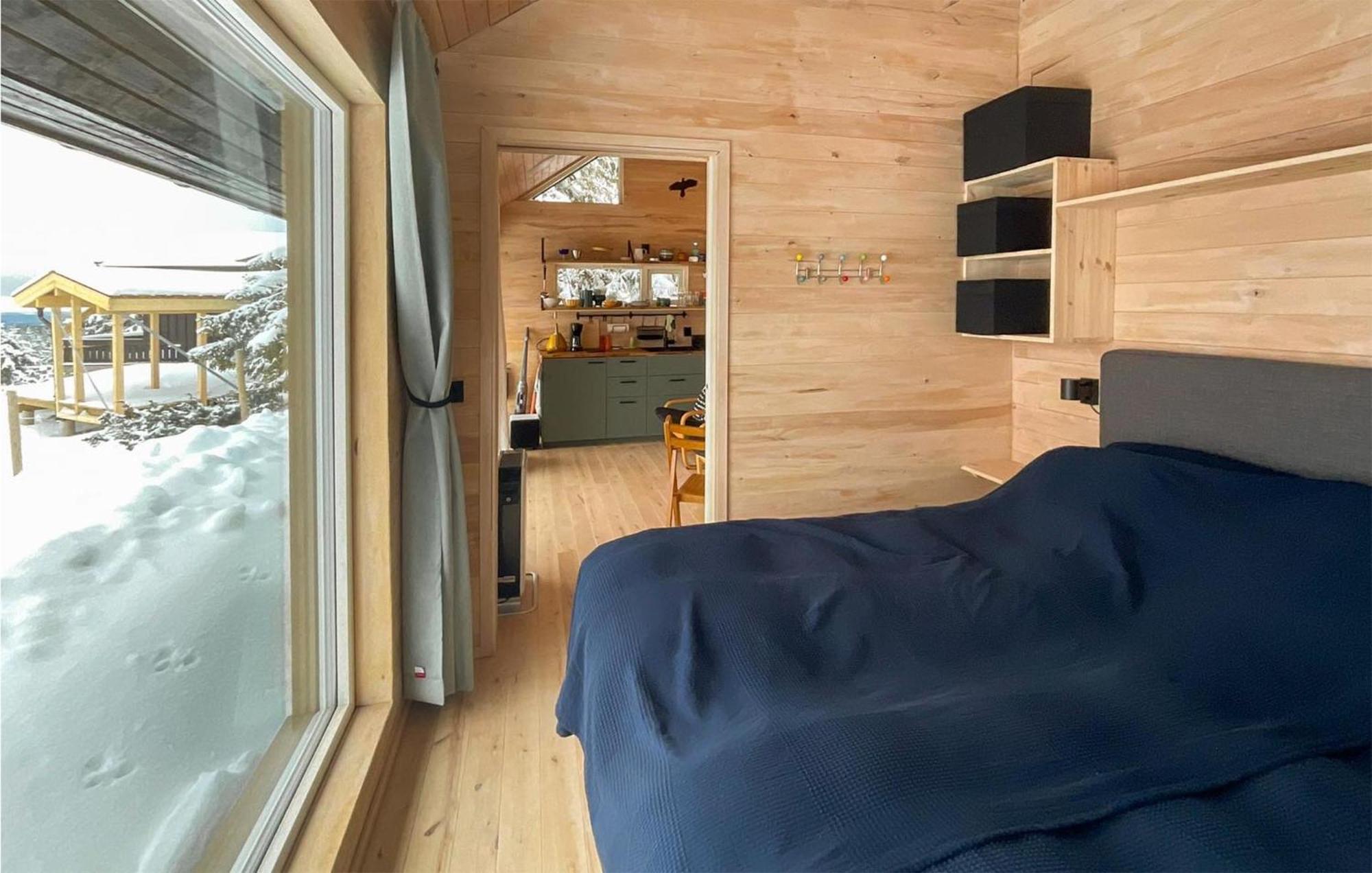 Amazing Home In Sjusjoen With Kitchen Bagian luar foto
