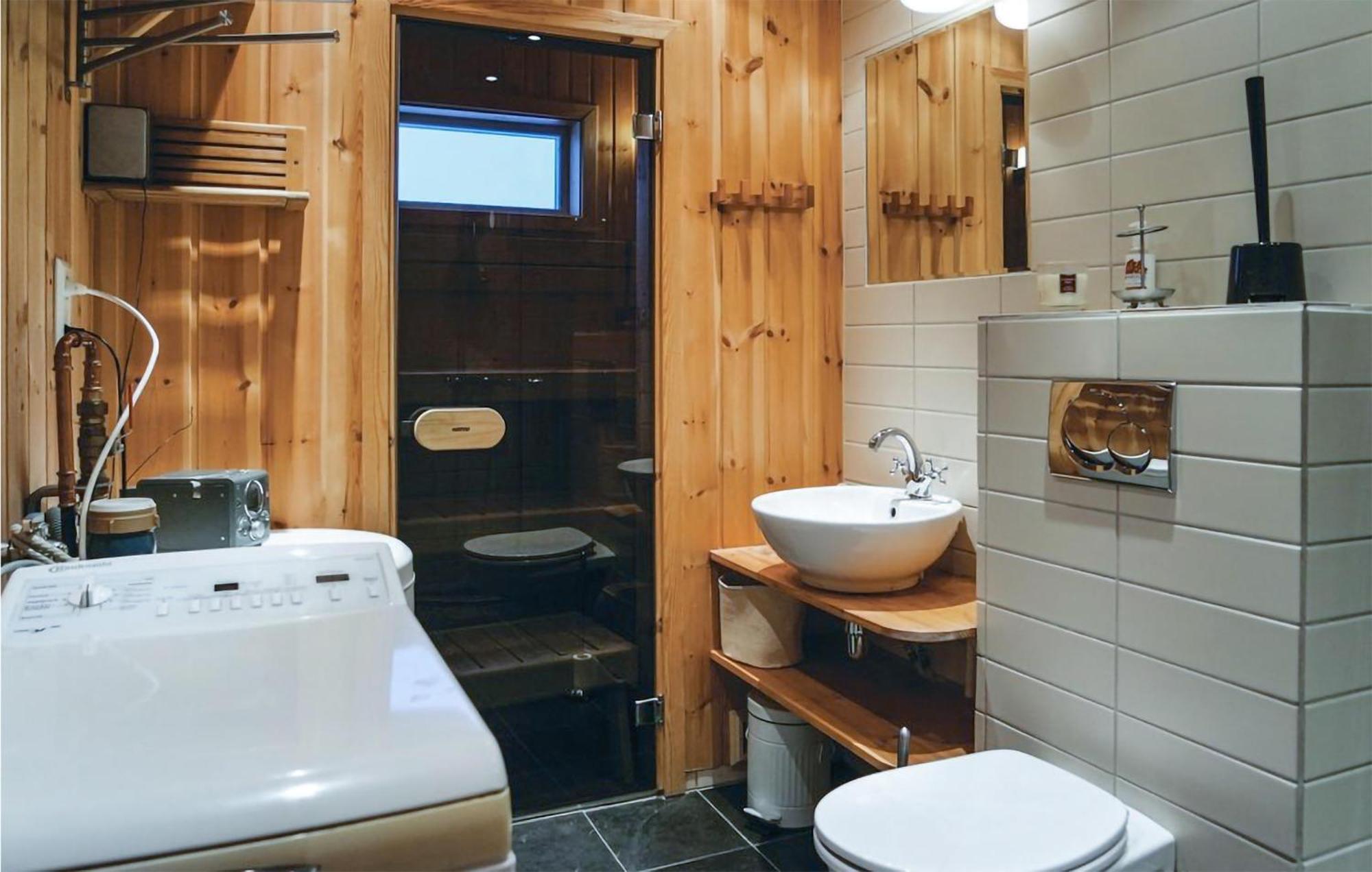 Amazing Home In Sjusjoen With Kitchen Bagian luar foto